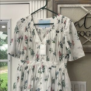 Floral Midi Dress NWT
